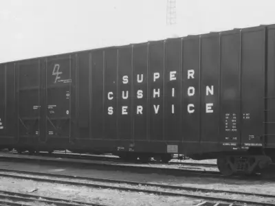 HO Pullman Standard 84 4 Excess Height Boxcar  3D print model