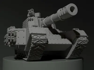 Tank miniature 3D print model