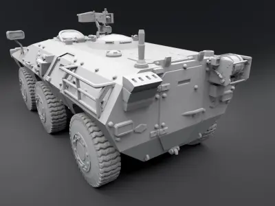 Puma AFV Scale model 3D print model