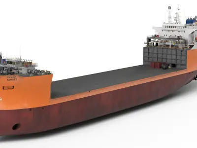 Heavy Load Carrier MV Target 3D model