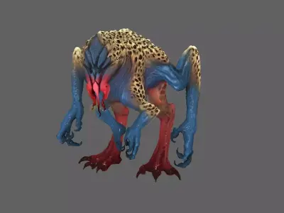 Creature  3D model buy