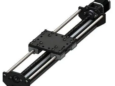 Linear Module - Screw Drive 3D model