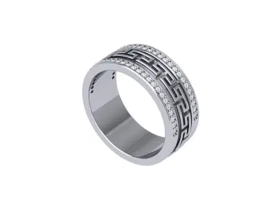 Wedding Ring  3D print model 252