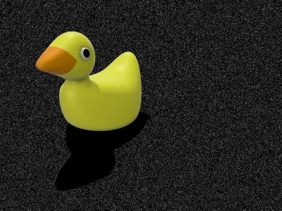 duck toy Free 3D print model