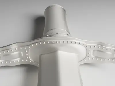 Dagger 3D model buy
