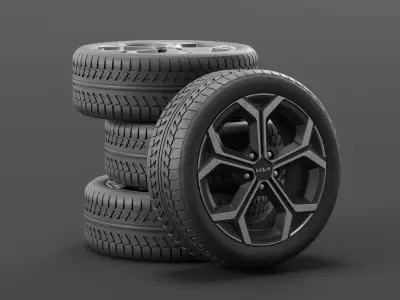Kia Tires Free 3D model