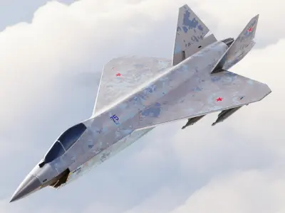 Sukhoi Su-75 3D model
