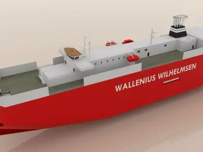 MV Tricolor 3D model