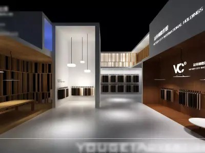 Exhibition - Area -8X9-3DMAX2011-021 3D model
