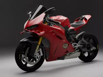 Ducati Panigale V4S 2025 3D model