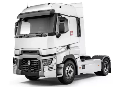 Renault T520 4x2 2018 3D model