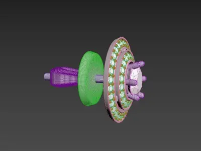 190807 SE double round 1 3D print model
