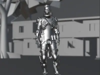 PUBG MOBILE CARLO 3D MODEL 3D model
