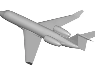 GULFSTREAM G500 3D model purchase
