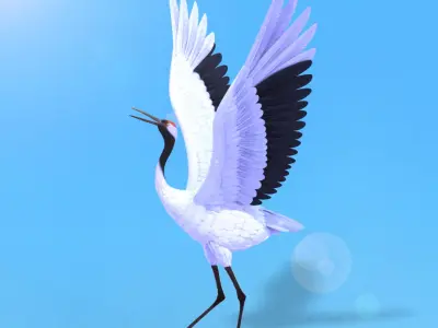 crane 3D model get