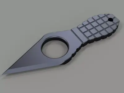 Knife MT-588 3D model