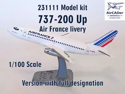 231111 Model kit Boeing 737-200 Up 3D print model