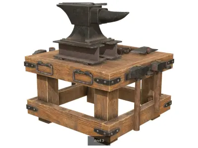Anvil Collection 1 3D Model Pack