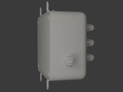 Panel control Free 3D model