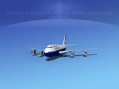 Boeing 747-400 British Airways 2 3D model