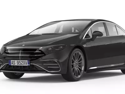 Mercedes-Benz EQS 2025 3D model