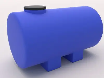 Water Storage Tank 01 3D model