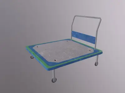 Cart factory 3D model