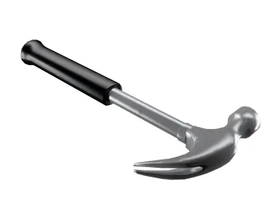 Claw Hammer Low-poly 3D model buy