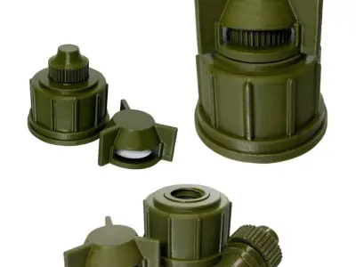Model of the anti-personnel  mine MI AP DV 59 3D print model