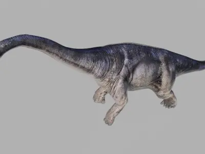 Brachiosaurus dinosaur Low-poly 3D model order