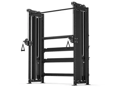 Pulley Storage Low-poly 3D model