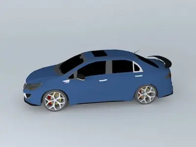 2015 Alpha VTS RS Spec Bi Turbo Free 3D model