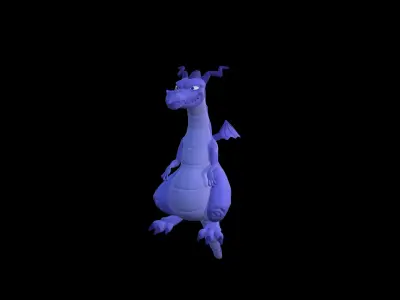 Dragon Cartoon 3D model
