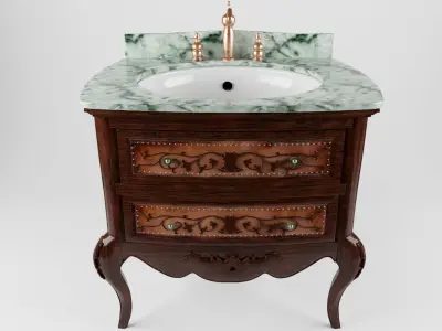 bathroom cabinet  3D model