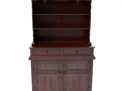 Dresser 3d model Low-poly 3D model