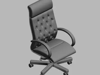 office chair 08 3D model