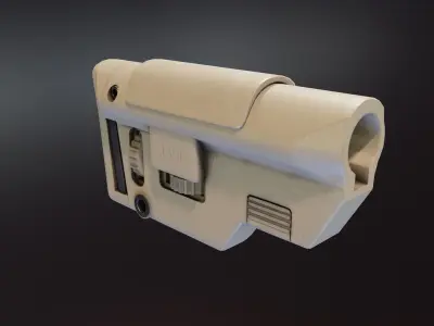 B5 Precision Stock Low-poly 3D model