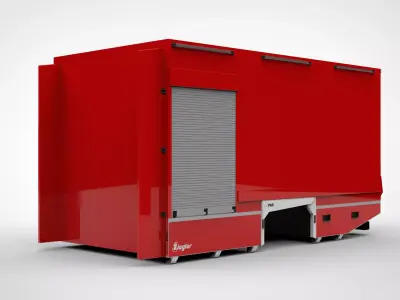 Ziegler Alpas 3rd Gen GW - Logistik Back Construction 3D model