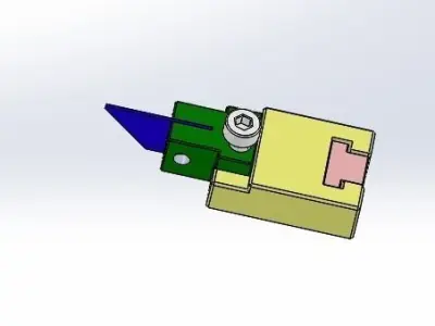 Cutter module 3D model