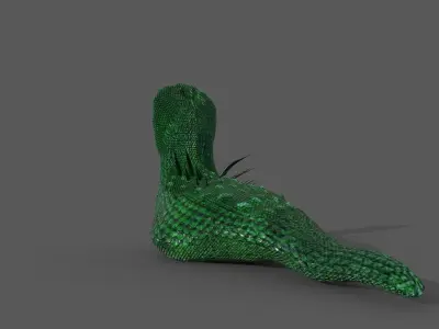 Snake Monster 3D model