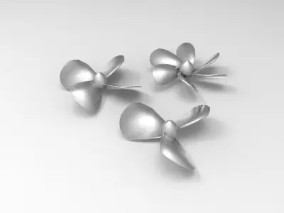 PROPELLER BOAT SHIP 3D PRINT 3D print model