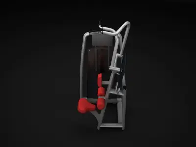 Chest Press Machine 3D model