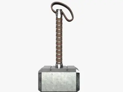 Hammer Mjolnir 3D model