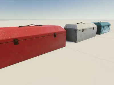 HQ Tools Low-poly 3D model