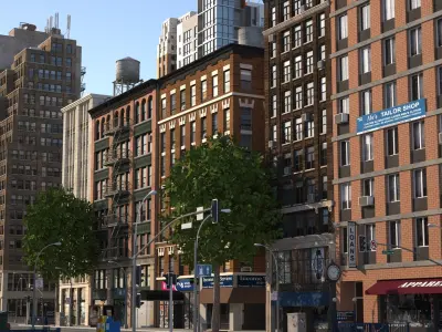 Modeco City 3D model
