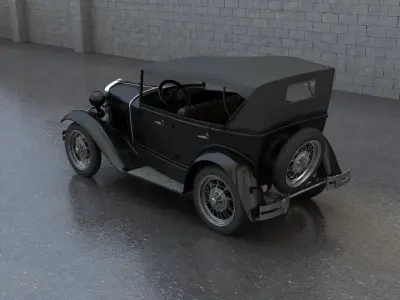 Gaz A 3D model