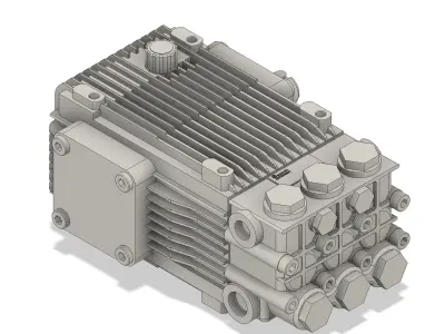 Hydraulic pump Annovi Reverberi 3D model