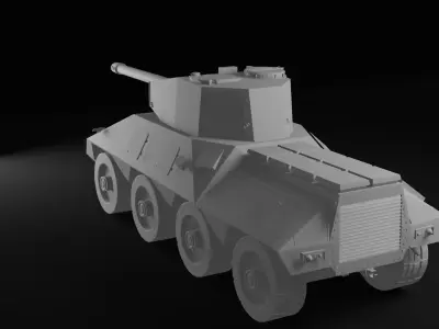 Armoured Fighting Vehicle 3D model