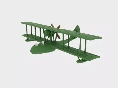 SIAI S 16 Italy 1919 3D print model