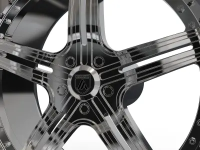 ASANTI AF155 WHEEL 3D MODEL 3D model